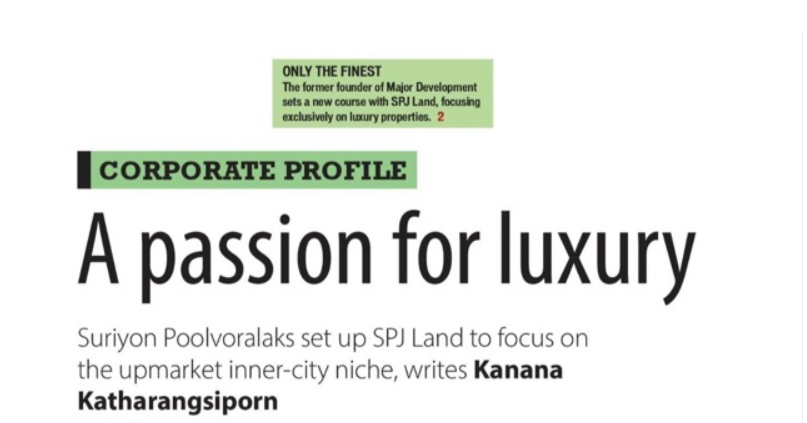 A passion for luxury from Bangkok Post